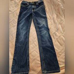 Wrangler Women's Dark Blue Boot-Cut Jeans